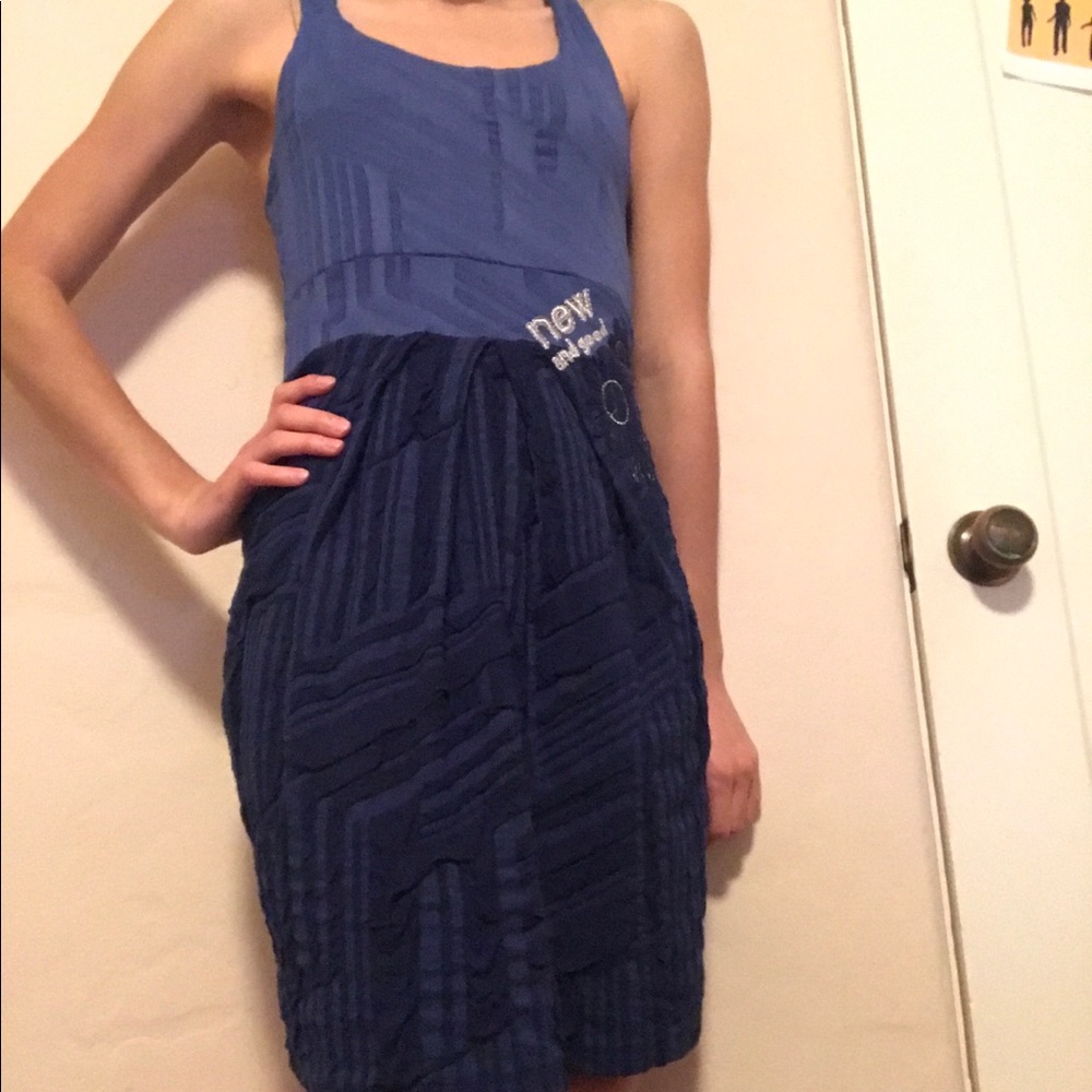 💫Desigual Cross Back Midi Dress